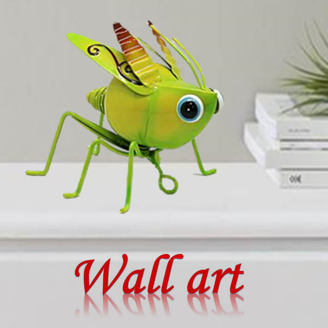 Cute Metal Grasshopper Home Wall Decor China Manufacturer