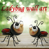 Sino Glory Wrought Iron Cute Ladybug Wall Decor China Supplier