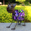 Outdoors Solar Energy Metal Waterproof Cat Figurine Solar Garden Light China Supplier