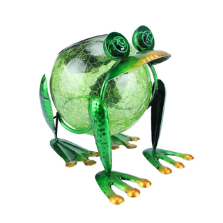 Decorative Waterproof LED Solar Green Frog Night Lights for Tabletop China Suppliers