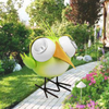 Bird with Solar Eyes Garden Ornaments Solar Powered Yard Lights for Decoration 