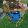 Animal Shaped Solar Garden Lights Metal Butterfly Garden Ornament