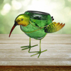 Solar Powered Garden Animals Outdoor Metal Bird Sculpture