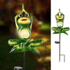 outdoor tall solar light frog ground stakes for landscape china suppliers